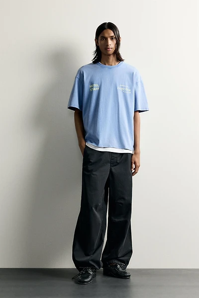 RELAXED FIT PRINTED T-SHIRT
