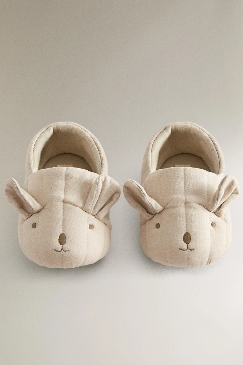 CHILDREN'S ANIMAL SLIPPERS