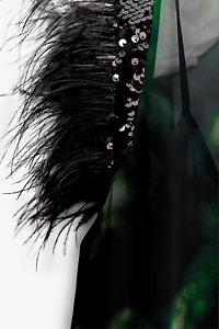 LIMITED EDITION COMBINATION PRINTED DRESS