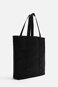WOVEN SHOPPER BAG