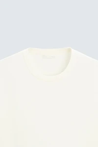 T-SHIRT EN MAILLE RELAXED FIT