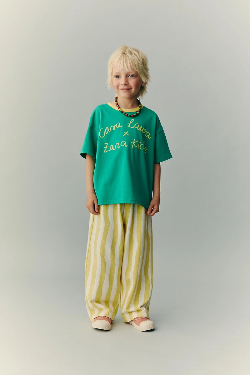 T-SHIRT IMPRIMÉ LOGO CASA LAWA X ZARA KIDS