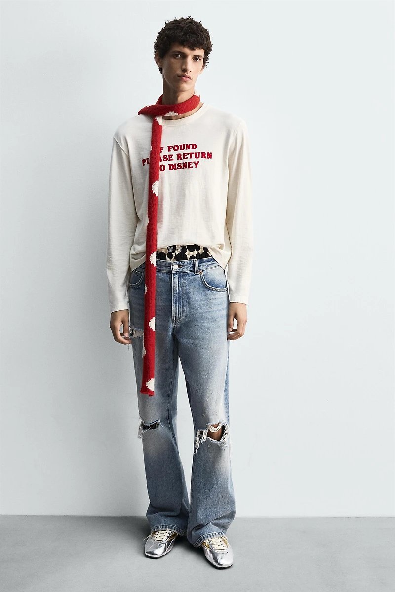 LEATHER TRAINERS HARRY LAMBERT FOR ZARA X DISNEY