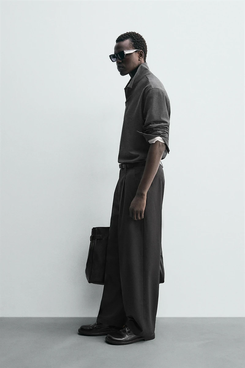 CHEMISE POLO AVEC VISCOSE