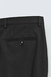 WOOL BLEND SUIT PANTS