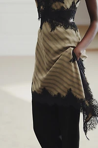 ZW COLLECTION CUT-OUT SLIP DRESS