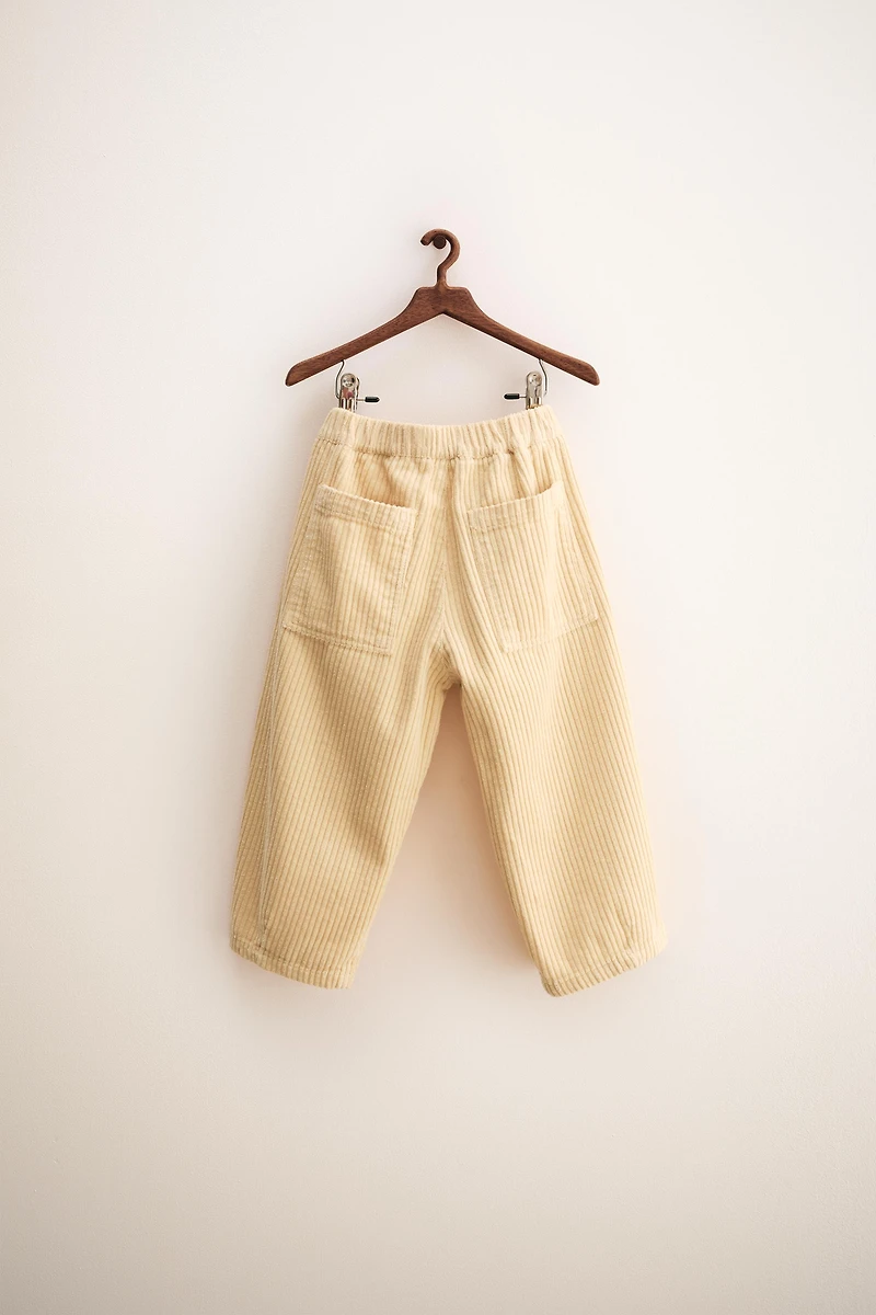 ZARA TIMELESS - CORDUROY BALLOON PANTS