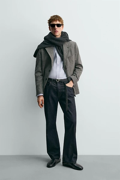 AARON LEVINE X ZARA STRAIGHT FIT BOOTCUT JEANS