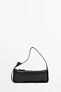 Mini leather shoulder bag