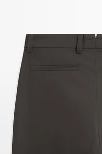 100% cool wool total look pants