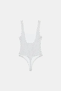 BODY ÉLASTIQUE À ENCOLURE CARRÉE