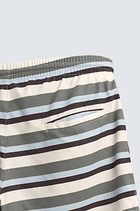 MID-STRIPE SWIMSUIT