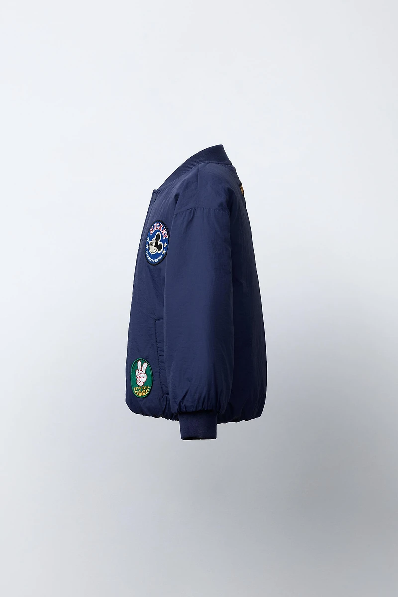 MICKEY MOUSE © DISNEY PATCH BOMBER JACKET