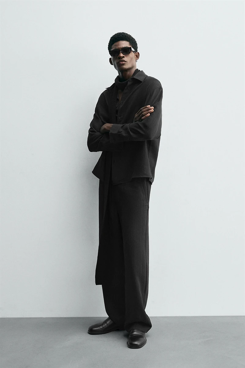 STRIPED JACQUARD SHIRT