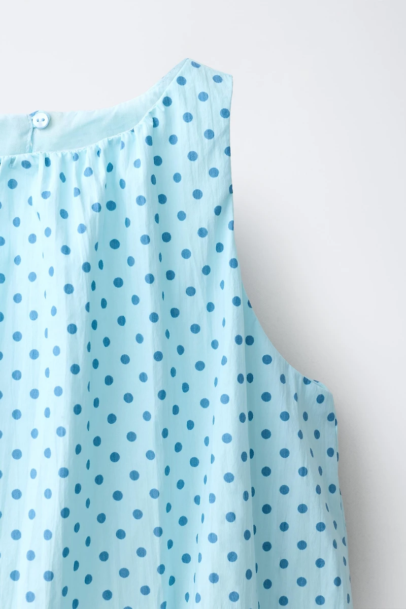 PUFFY POLKA DOT TOP