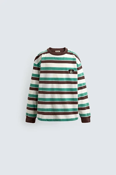AGES 2-6 / STRIPED T-SHIRT WITH HARRY LAMBERT FOR ZARA X DISNEY PATCH
