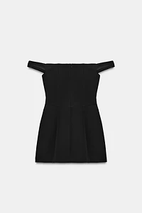 SHORT VOLUMINOUS DRESS