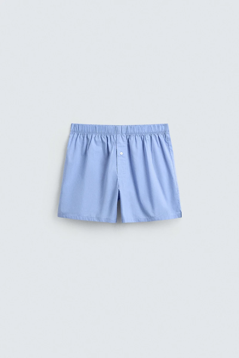 2-PACK ASSORTED POPLIN BOXERS