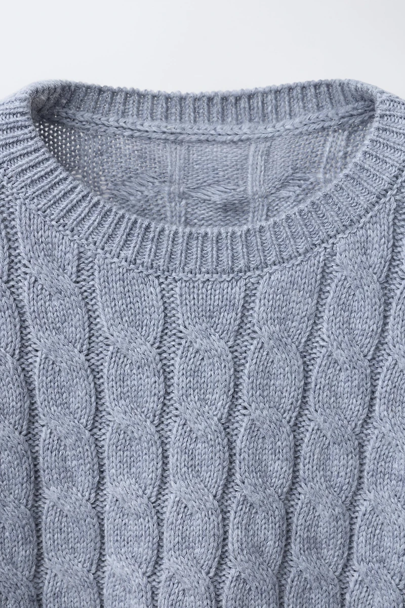 CABLE KNIT JUMPER