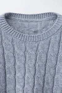 CABLE KNIT JUMPER