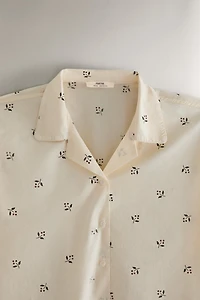 CHRISTMAS LEAF SHIRT