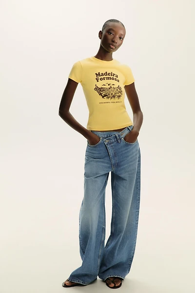 TEXT PRINT T-SHIRT
