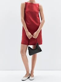 Small nappa leather bag