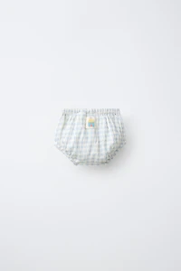 TEXTURED GINGHAM BOTTOMS