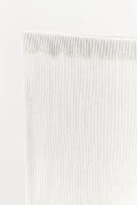 RIB KNIT SHORTS
