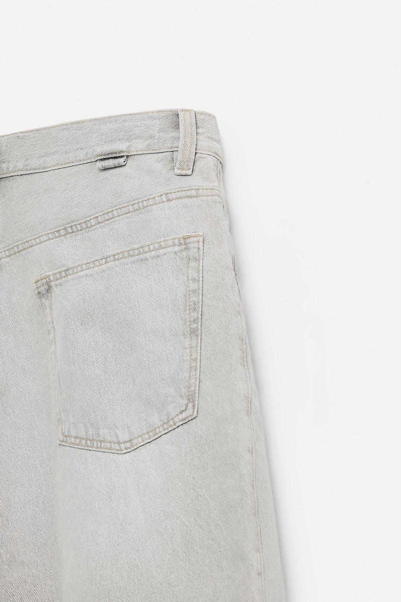 BAGGY FIT DENIM BERMUDA SHORTS