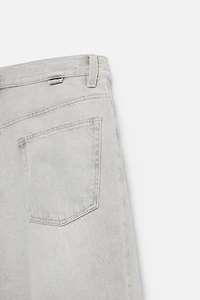 BAGGY FIT DENIM BERMUDA SHORTS