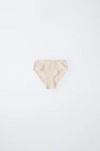 1 1/2-6 ANS/ LOT DE SIX CULOTTES À POIS