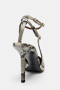 ANIMAL PRINT SLINGBACK SHOES