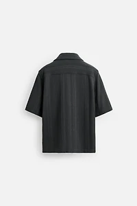 TEXTURED RELAXED FIT SHIRT