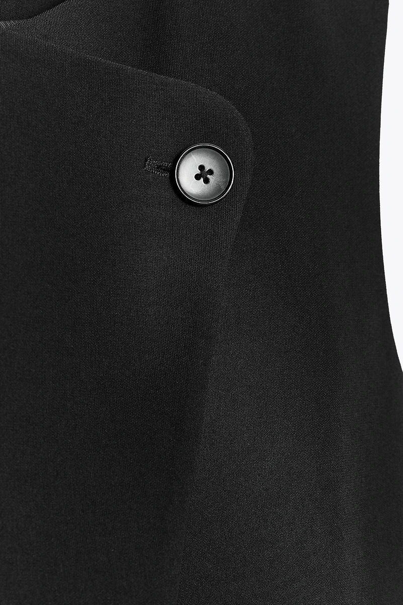 ZW COLLECTION DOUBLE-BREASTED BUTTON VEST