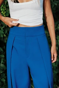 PANTALON BALLON À PLIS