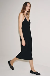 LONG STRAP DRESS