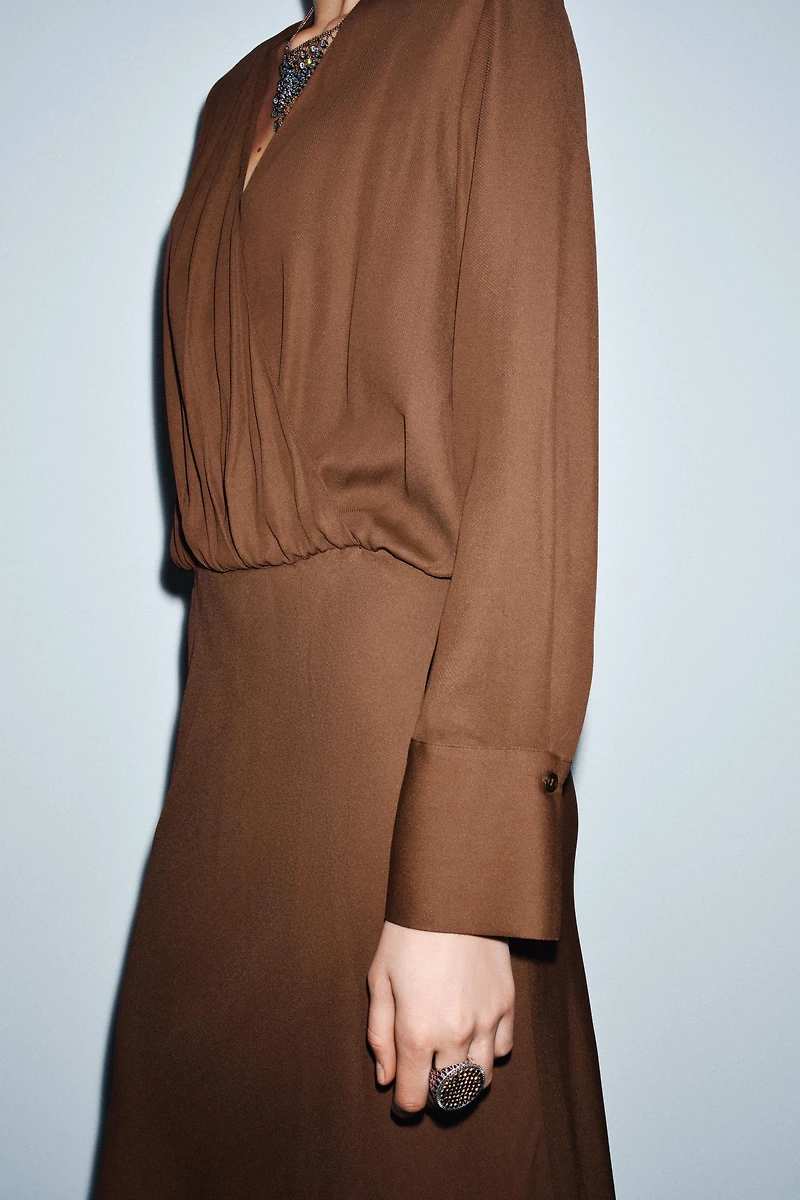 ZW COLLECTION LIMITED EDITION FLOWY WRAP DRESS