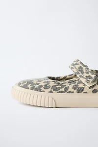 ANIMAL PRINT BAREFOOT SNEAKERS
