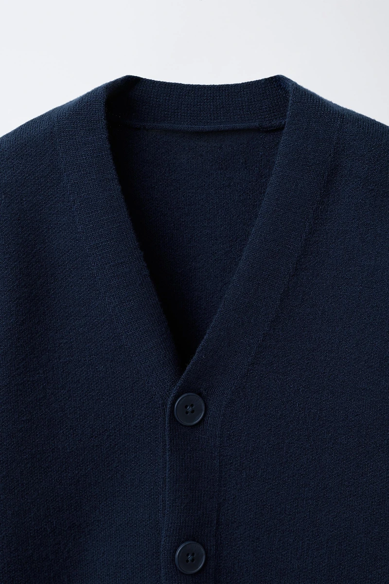 BASIC KNIT CARDIGAN