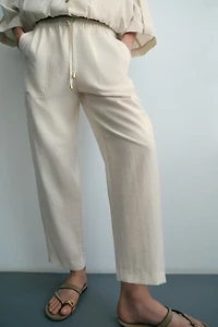 ELASTIC WAISTBAND PANTS