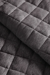 GREY MELANGE JERSEY DUVET