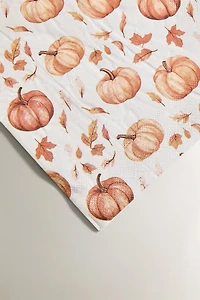 SET OF 20 PUMPKIN PAPER NAPKINS (SET OF 20)