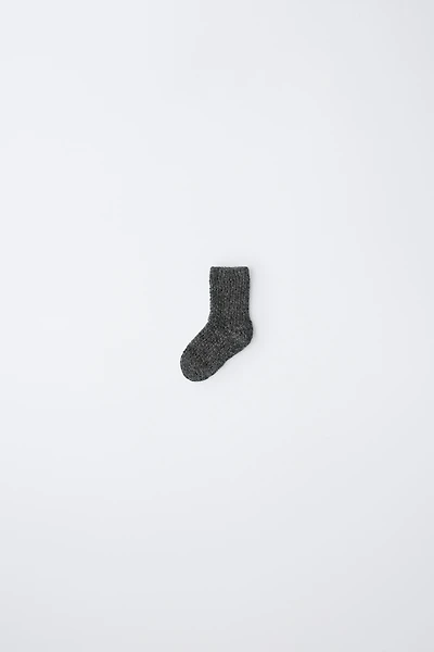 KNIT SOCKS WITH WOOL