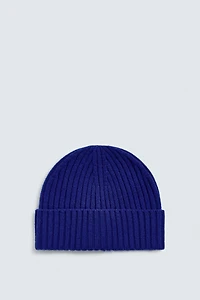 BONNET EN MAILLE MÉLANGE DE LAINE