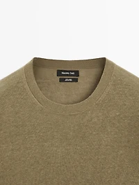 100% linen knit sweater
