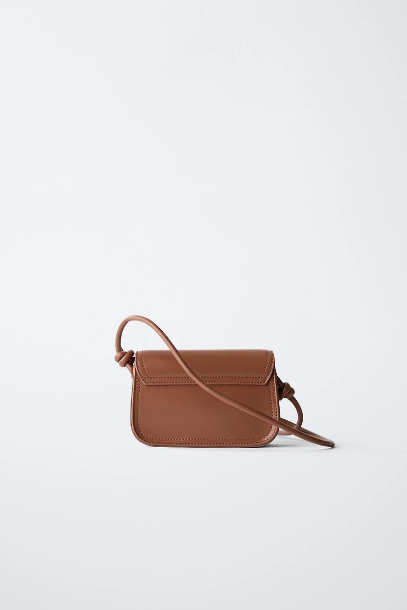 TULIP DETAIL CROSSBODY BAG