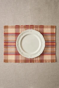 SET OF CHECK COTTON PLACEMATS (SET 2)