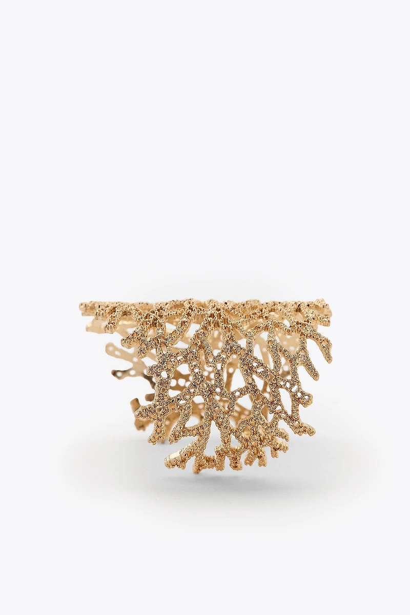 CORAL CUFF BRACELET