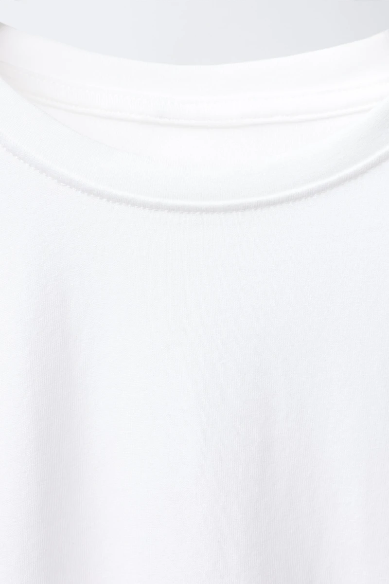 T-SHIRT À MANCHES LONGUES UNI